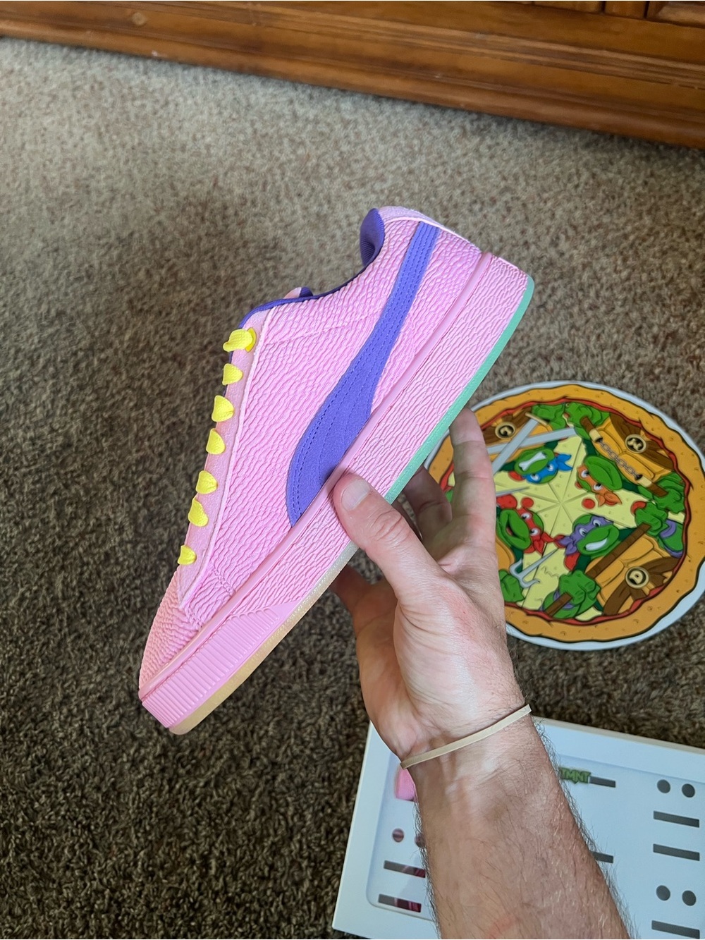 Men’s puma teenage mutant suede (401305 01) no box size 10.5 - Picture 3 of 5